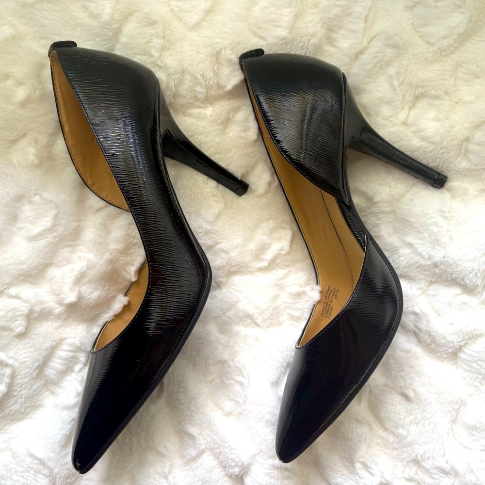 New Michael Kors Black Nathalie Flex
Crafted leather pumps sleek stiletto heel - Picture 2 of 13